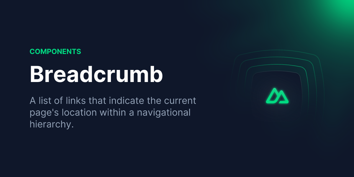 Breadcrumb - Nuxt UI